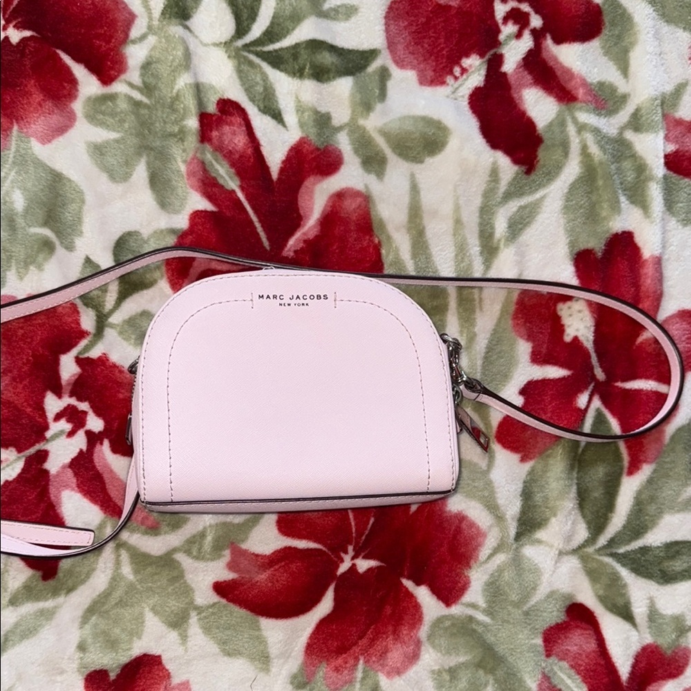 MARC JACOBS Playback pink crossbody bag
